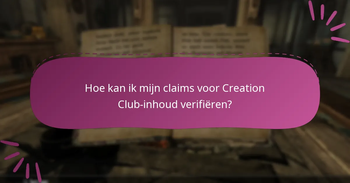 Welke inhoud is beschikbaar via de Creation Club?
