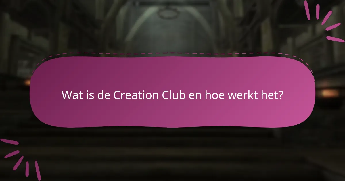 Welke promotionele evenementen zijn verbonden aan de Creation Club?