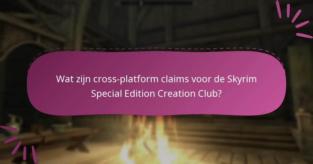 Wat zijn de risico’s van cross-platform claims?
