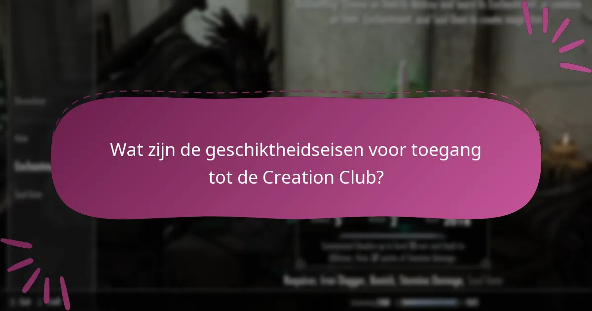 Wat zijn de verschillen tussen Creation Club-content en mods?